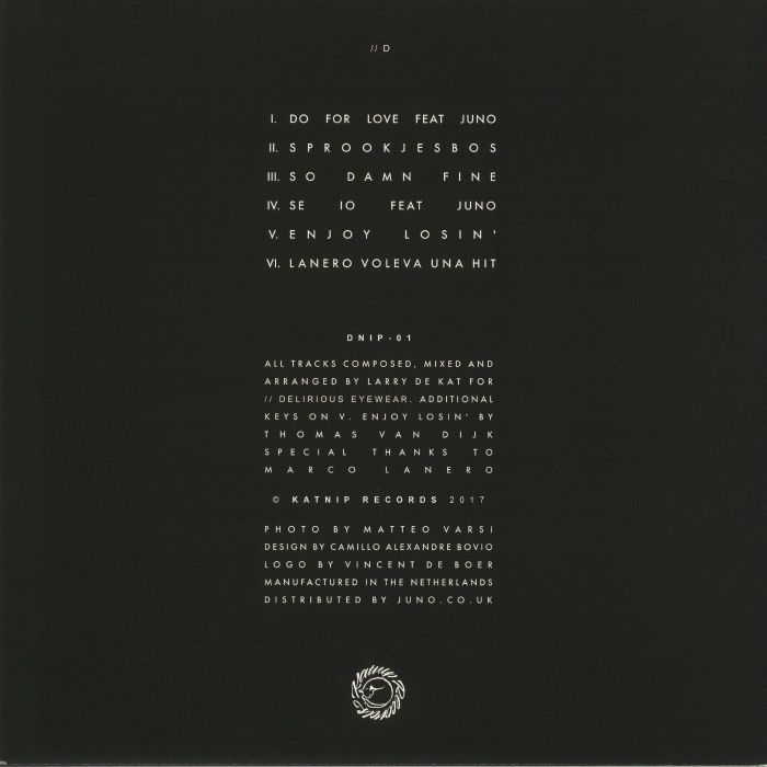 Larry De Kat - Un Olandese A Milano | Katnip (DNIP-01) - 2 Larry De Kat - Un Olandese A Milano | Katnip (DNIP-01) - 2