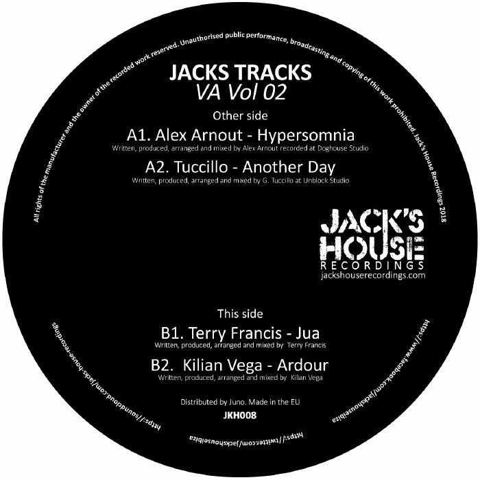 Various - Jacks Tracks VA Vol 02 | Jack's House Recordings (JKH008) - 2
