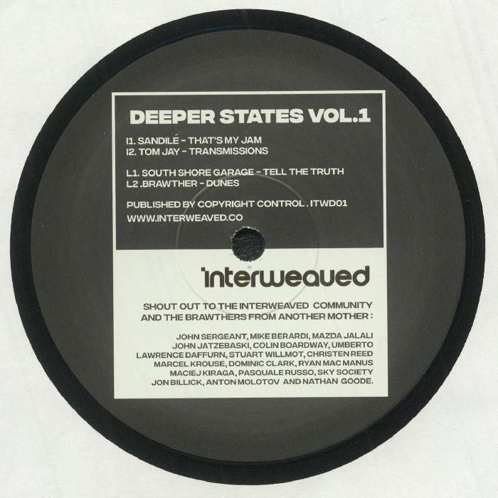 Various - Deeper States Vol 1 | Interweaved (ITWD 01) - main Various - Deeper States Vol 1 | Interweaved (ITWD 01) - main
