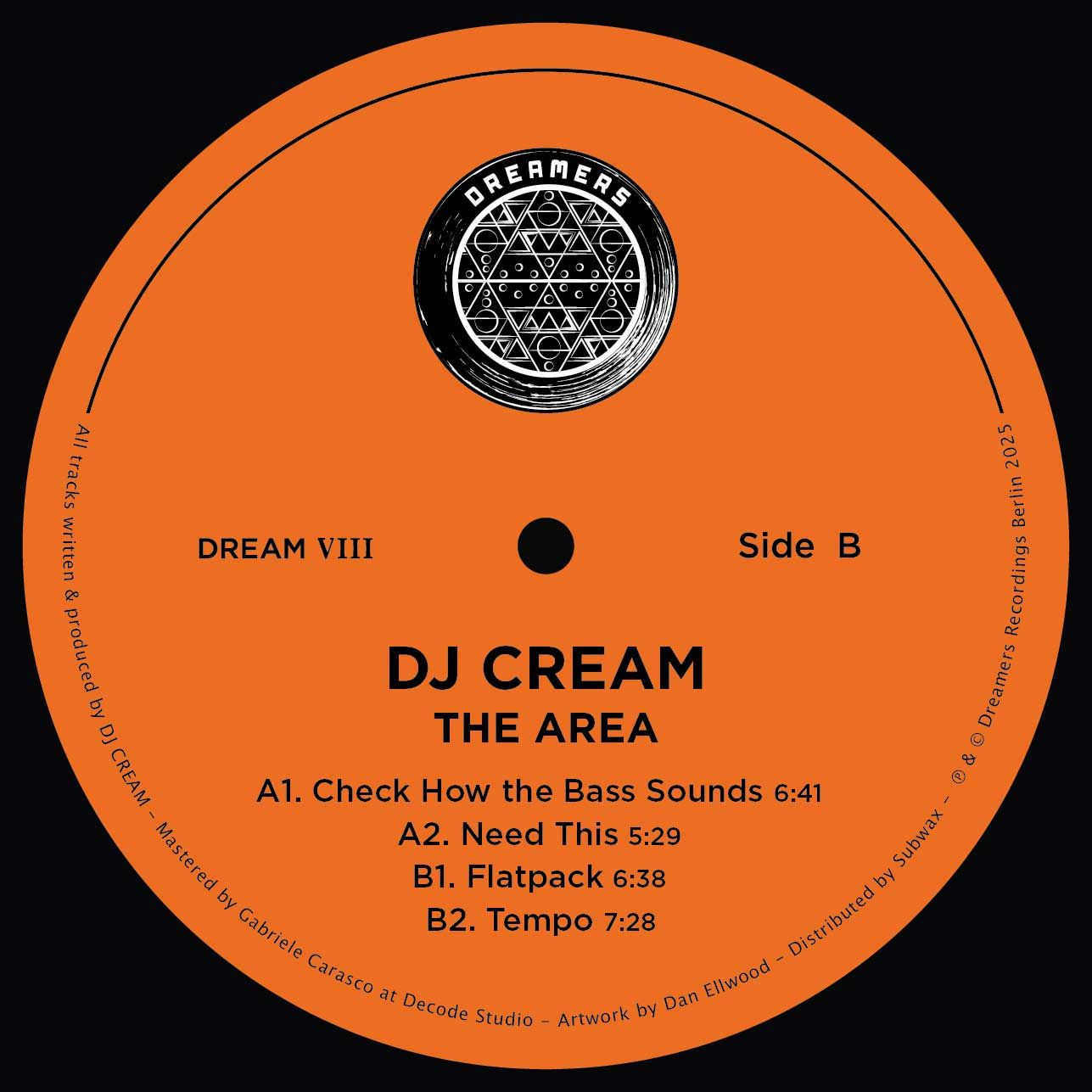DJ Cream - The Area | Dreamers (DREAM VIII) - main