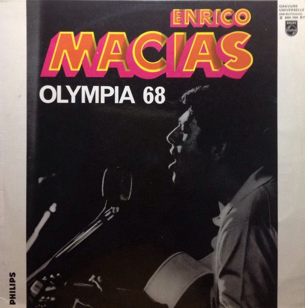 Enrico Macias - Olympia 68 | Philips (844.744) - main