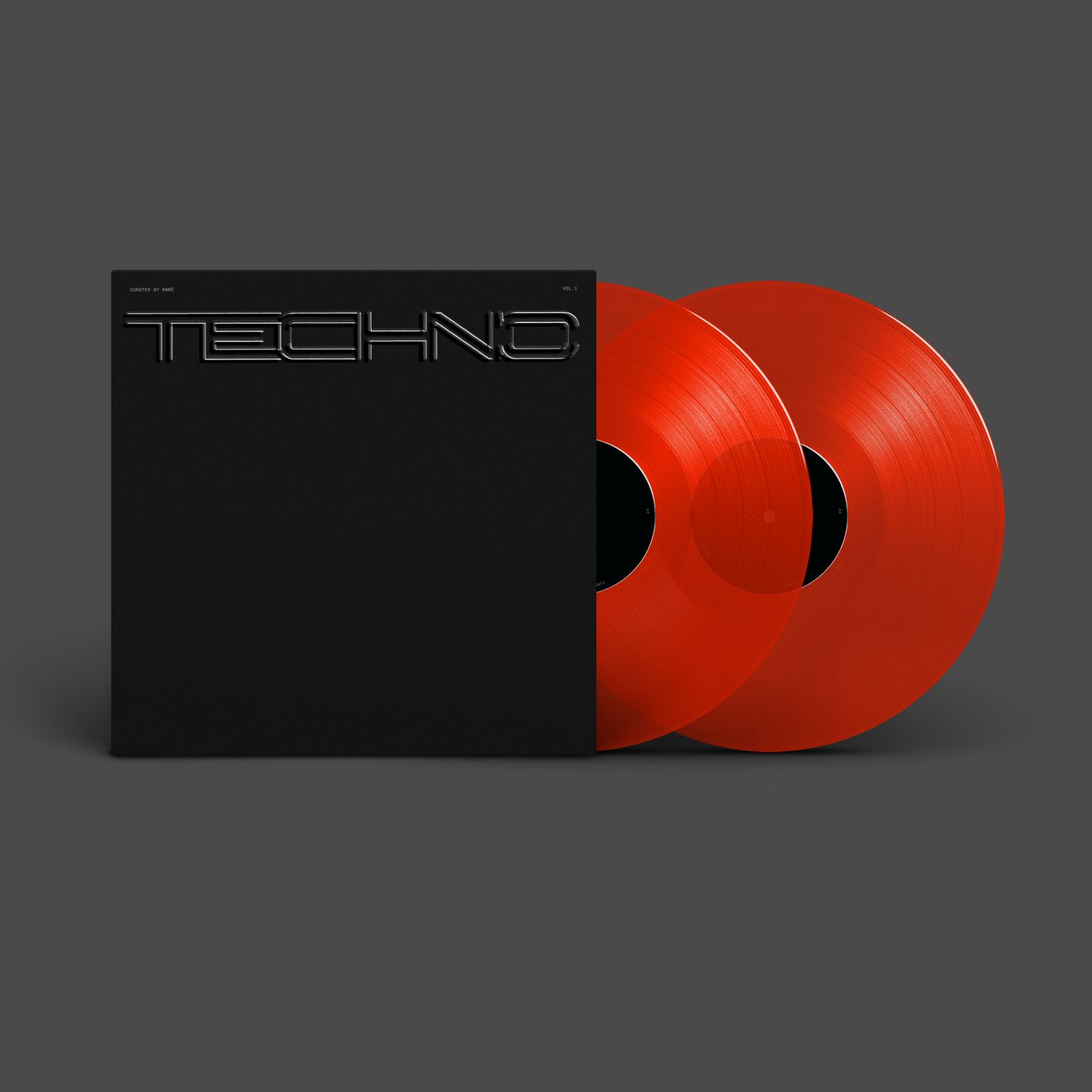 Various Artists  &  ANNĒ - TECH035 - Curated by ANNÉ (2LP + Mix CD) (Translucent Orange Vinyl) | TECHNO Records (TECH035)