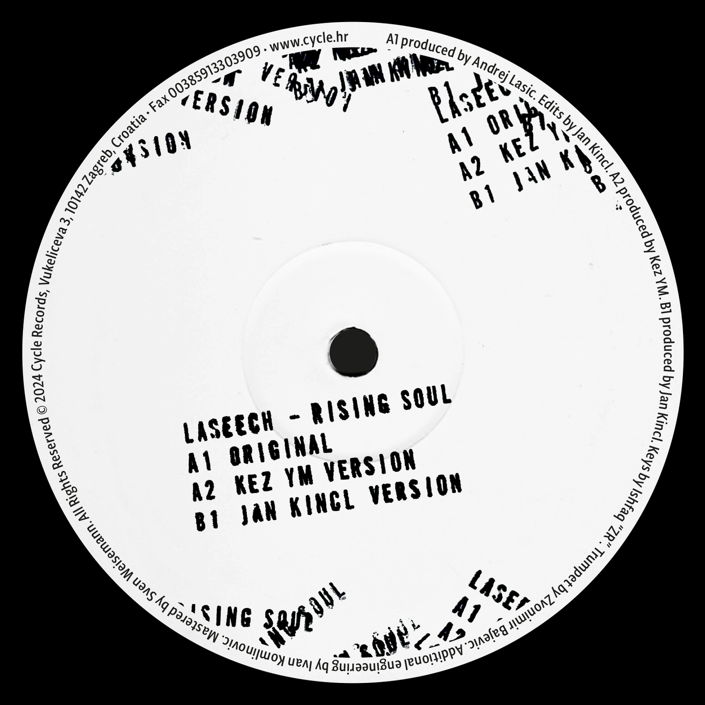 LaSeech & Kez YM & Jan Kincl - Rising Soul | Cycle Records (CYCLE-02) LaSeech & Kez YM & Jan Kincl - Rising Soul | Cycle Records (CYCLE-02)