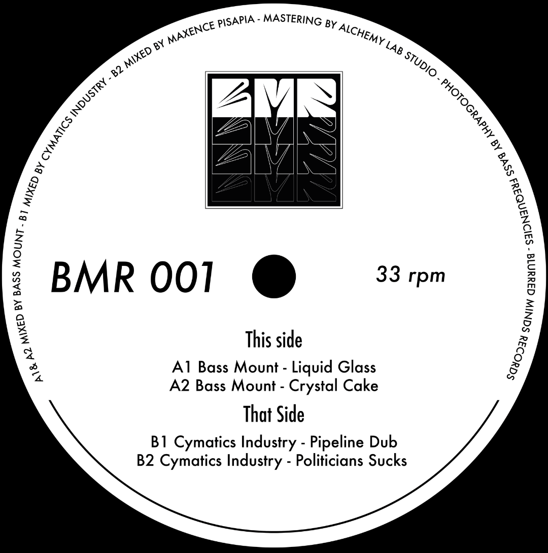 Bass Mount  &  Cymatics Industry - BMR001 | Blurred Minds Records (BMR001)