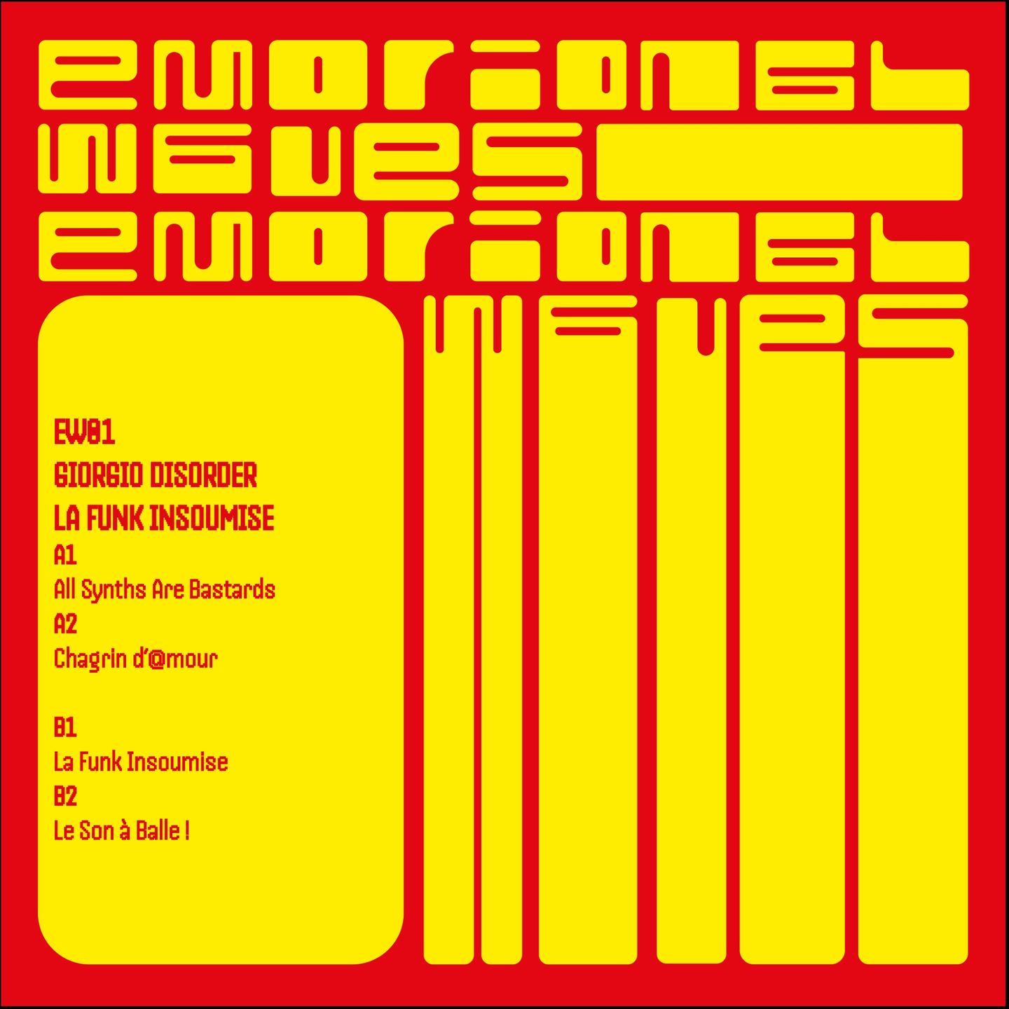Giorgio Disorder - La funk Insoumise | Emotional Waves (EW01)