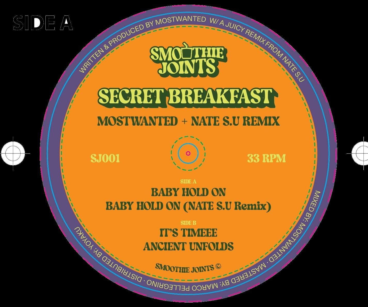 MostWanted  &  Nate S.U - Secret Breakfast | Smoothie Joints (SJ001) - 3