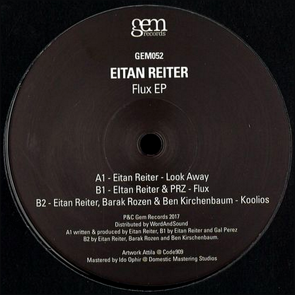 Eitan Reiter - Flux EP | Gem Records (GEM052)