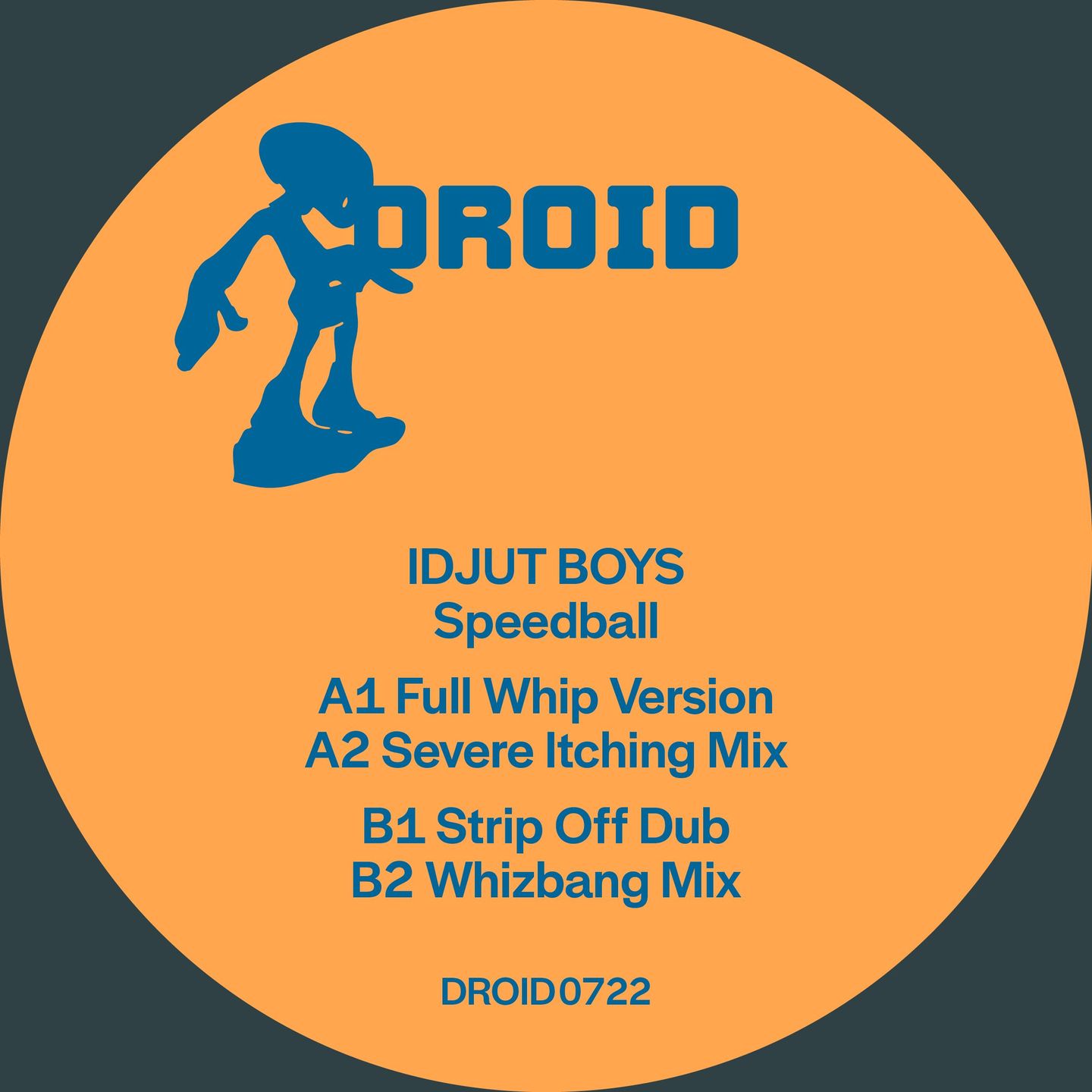 Idjut Boys - Speedball (2026 re-release) | Droid (DROID0722) - 2