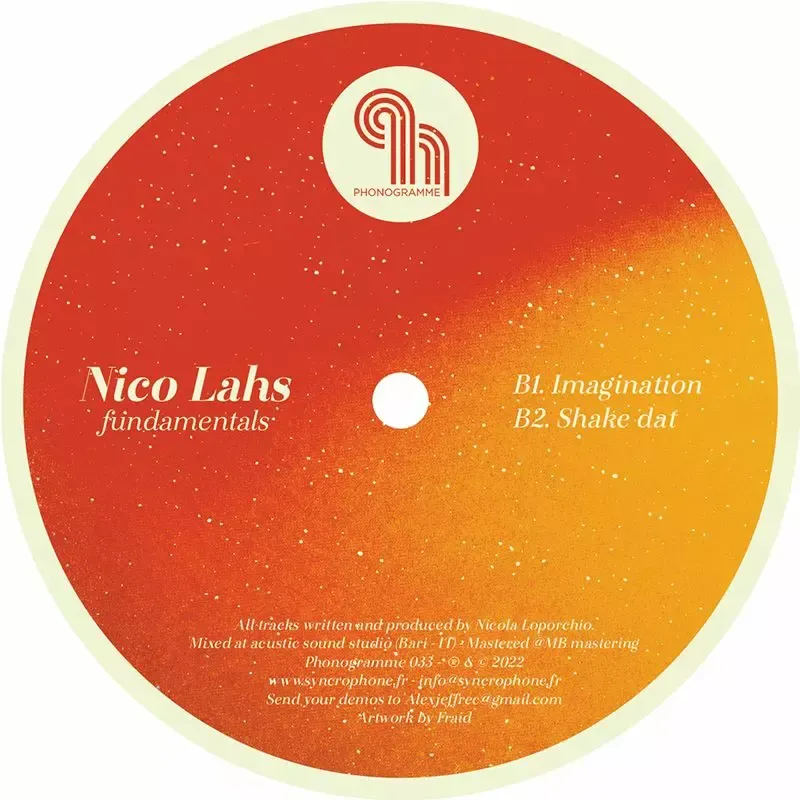 Nico Lahs - Fundamentals EP (Red Color Limited Vinyl) | Phonogramme (PHONOGRAMME33) - 4