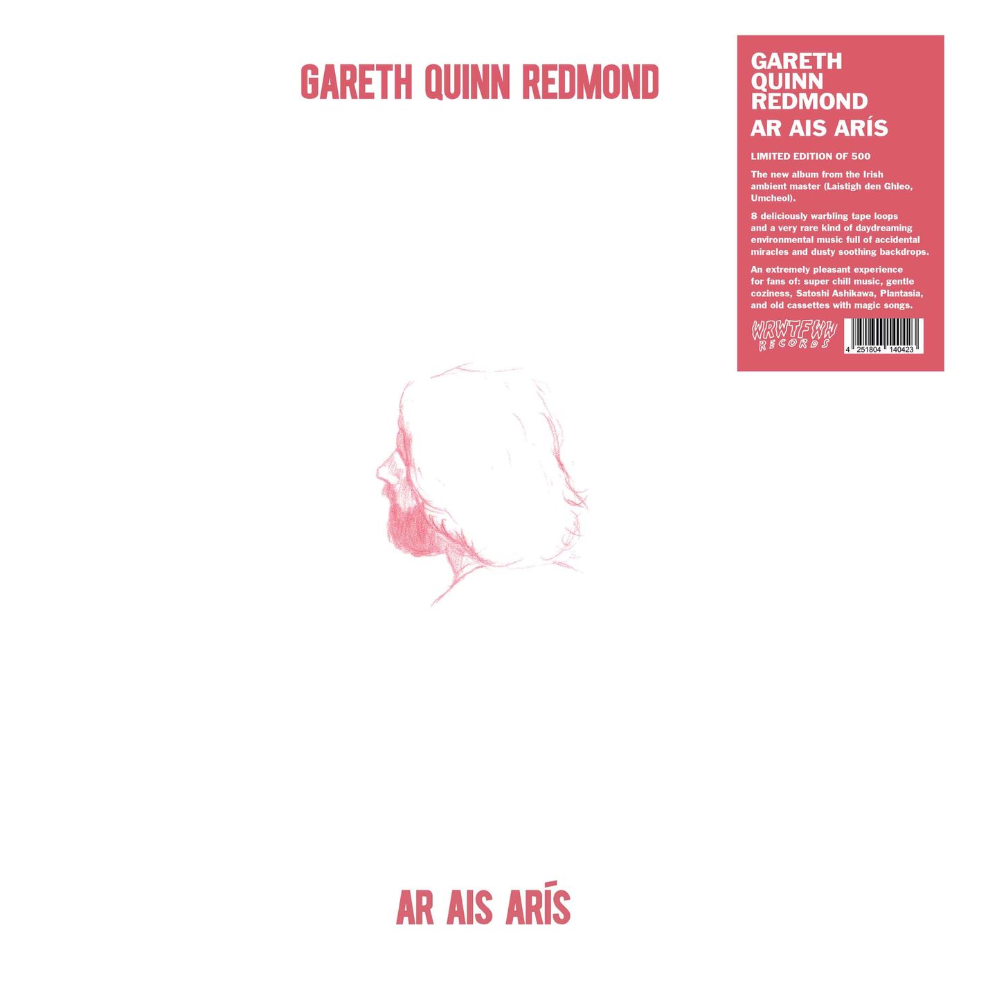 Gareth Quinn Redmond - Ar Ais Arís (LP) (Limited Edition) | We Release Whatever The Fuck We Want Records (WRWTFWW068)
