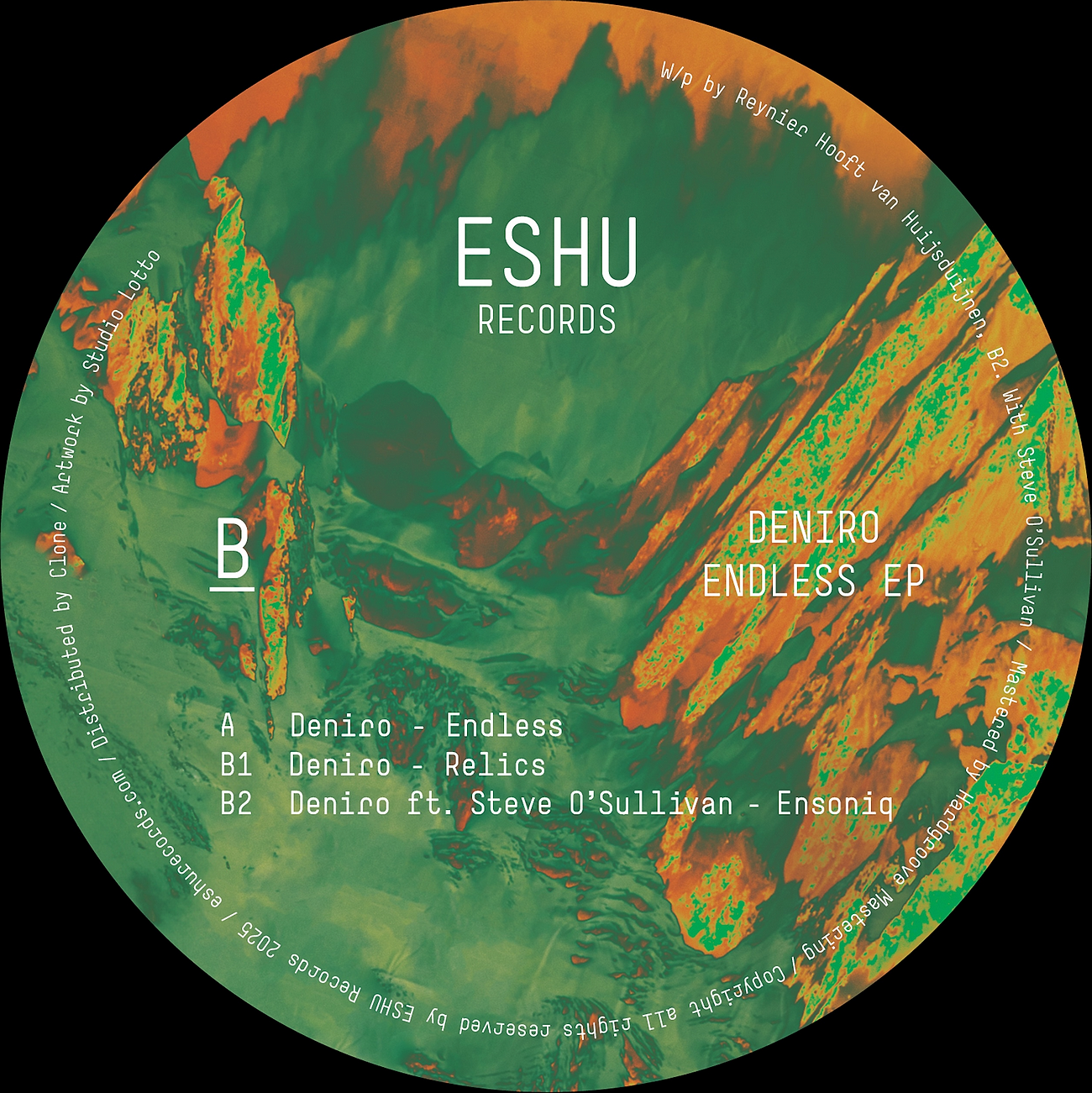 Deniro , Steve O'Sullivan - Endless EP | ESHU Records (ESHU020) Deniro , Steve O'Sullivan - Endless EP | ESHU Records (ESHU020)