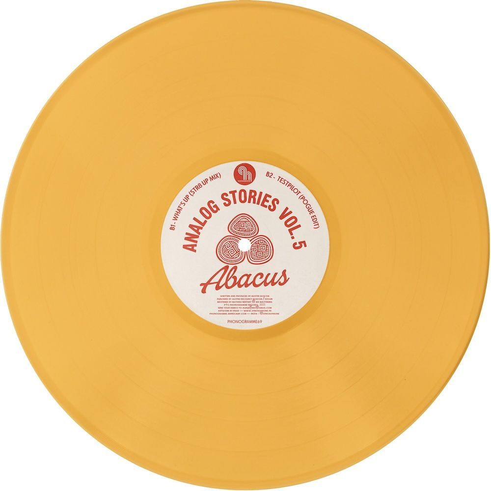 Abacus - Analog Stories Vol. 5 (LIght Orange Vinyl) | Phonogramme (PHONOGRAMME69) Abacus - Analog Stories Vol. 5 (LIght Orange Vinyl) | Phonogramme (PHONOGRAMME69)