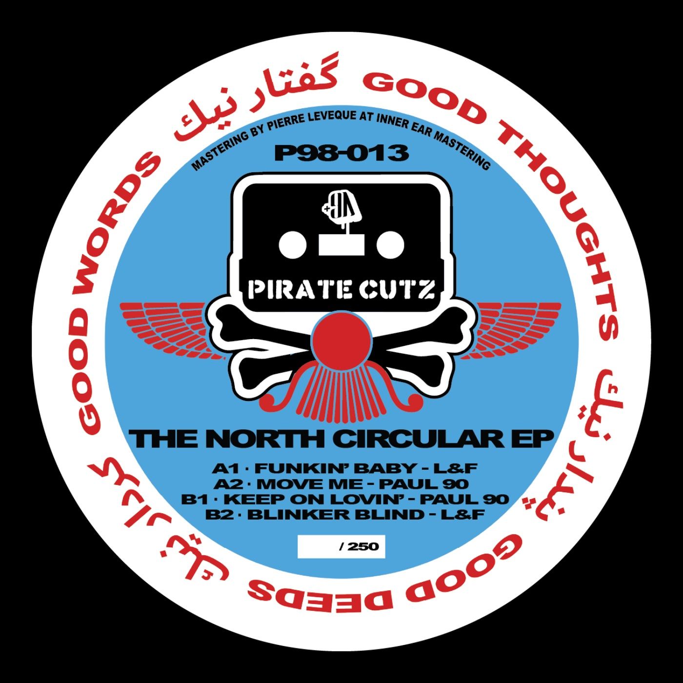 L&F & Paul 90 - The North Circular EP (lim. 180 Gr Vinyl) | +98 (P98-013) - main L&F & Paul 90 - The North Circular EP (lim. 180 Gr Vinyl) | +98 (P98-013) - main