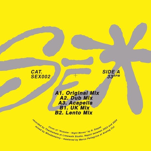 Thanksmate - Nightmoves | Soul Express Records (SEX002) - 2