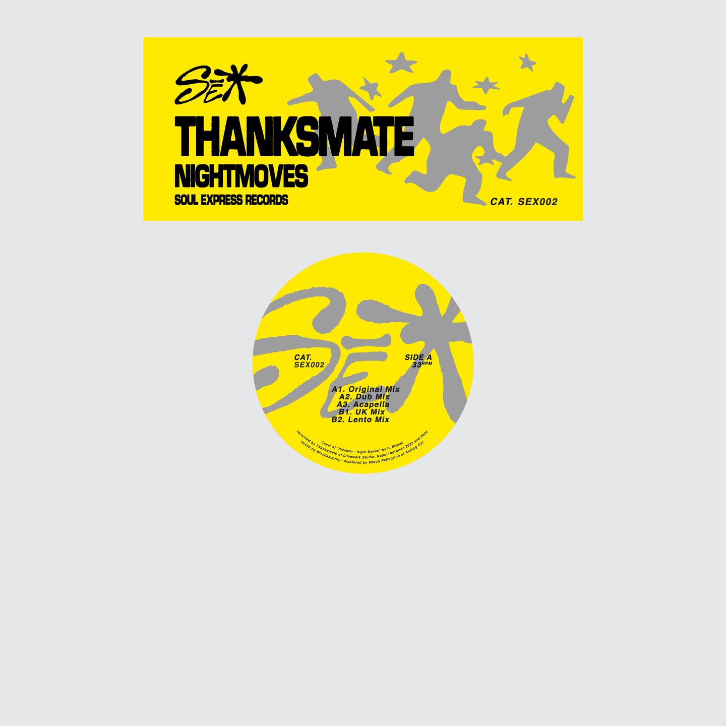 Thanksmate - Nightmoves | Soul Express Records (SEX002)