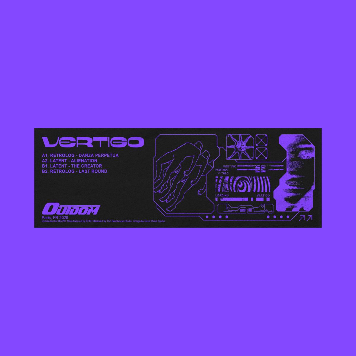 Latent , Retrolog - Vertigo EP | Outdom Records (OTD009) - 4