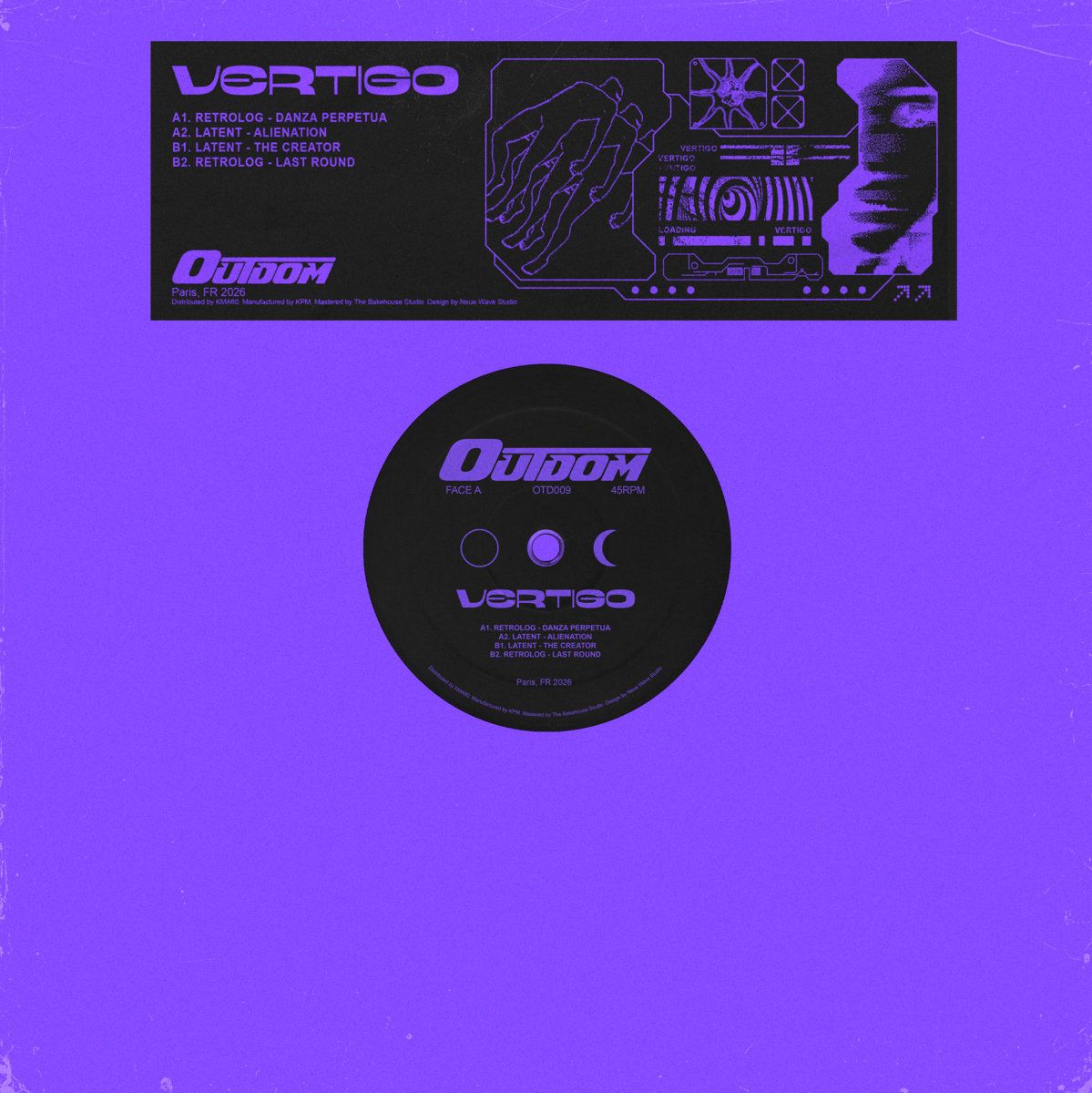 Latent , Retrolog - Vertigo EP | Outdom Records (OTD009)