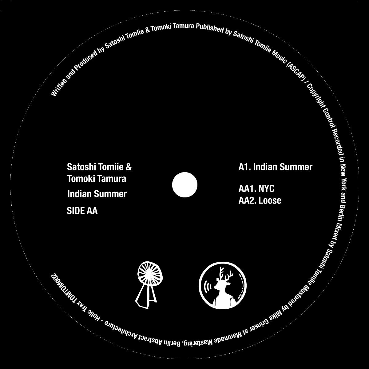 Satoshi Tomiie , Tomoki Tamura - Indian Summer | Abstract Architecture (TOMTOM002) - 2