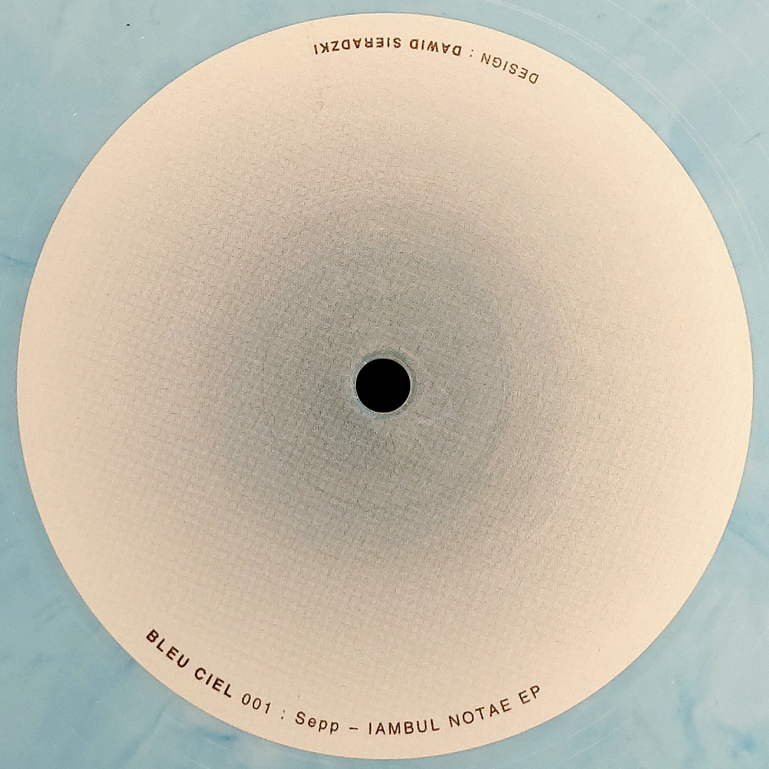 Sepp - Iambul Notae EP (Blue White Marbled) (Limited Edition) | Bleu Ciel (BLEUCIEL001) - 2