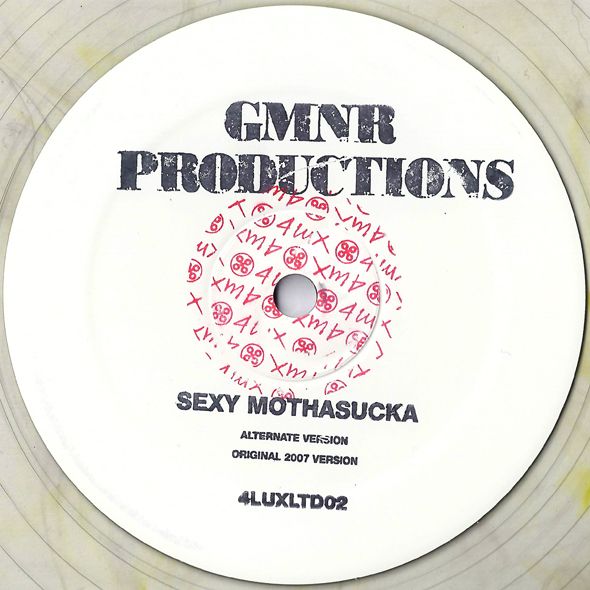 GMNR Productions - Sexy Mothasucka (Transparent w/Black Marble, Stamped Vinyl) | 4 Lux (4LUXLTD02) - 2 GMNR Productions - Sexy Mothasucka (Transparent w/Black Marble, Stamped Vinyl) | 4 Lux (4LUXLTD02) - 2