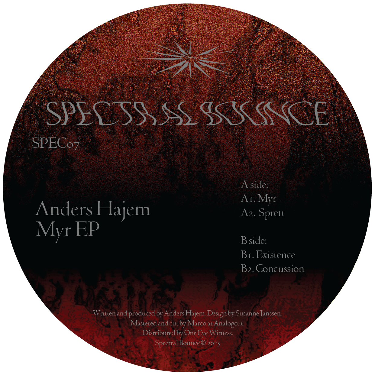 Anders Hajem - Myr EP (SPEC07) | Spectral Bounce (SPEC07) - main