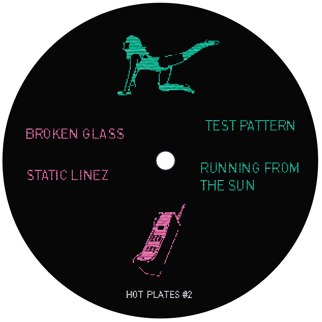 Suicide AFTR 7 - Static Linez (HP002) | Hot Plates Records (HP002) - main