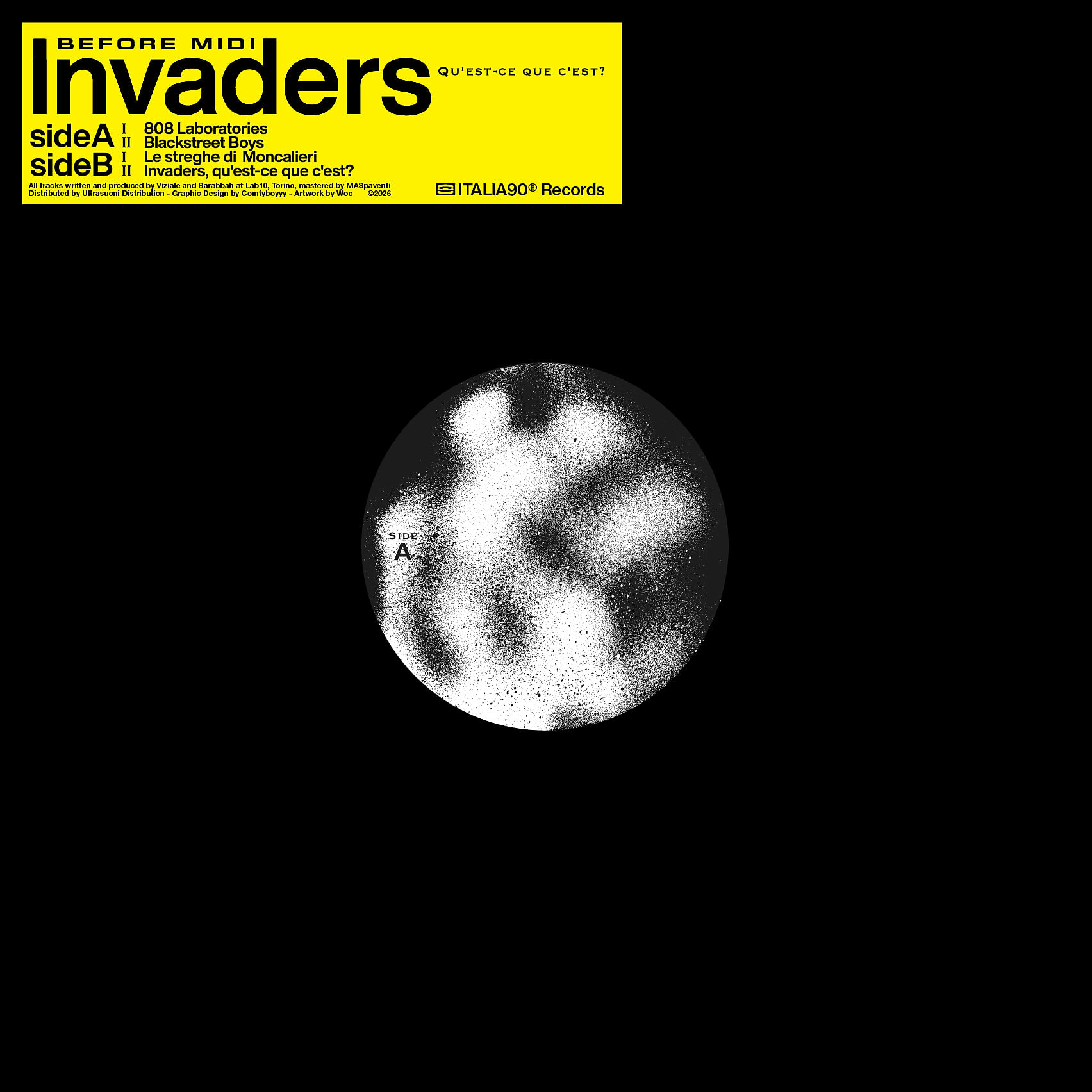 Before Midi - Invaders, Qu'est-ce que c'est? | Italia90 Records (ITA001) | Italia90 Records (ITA001)