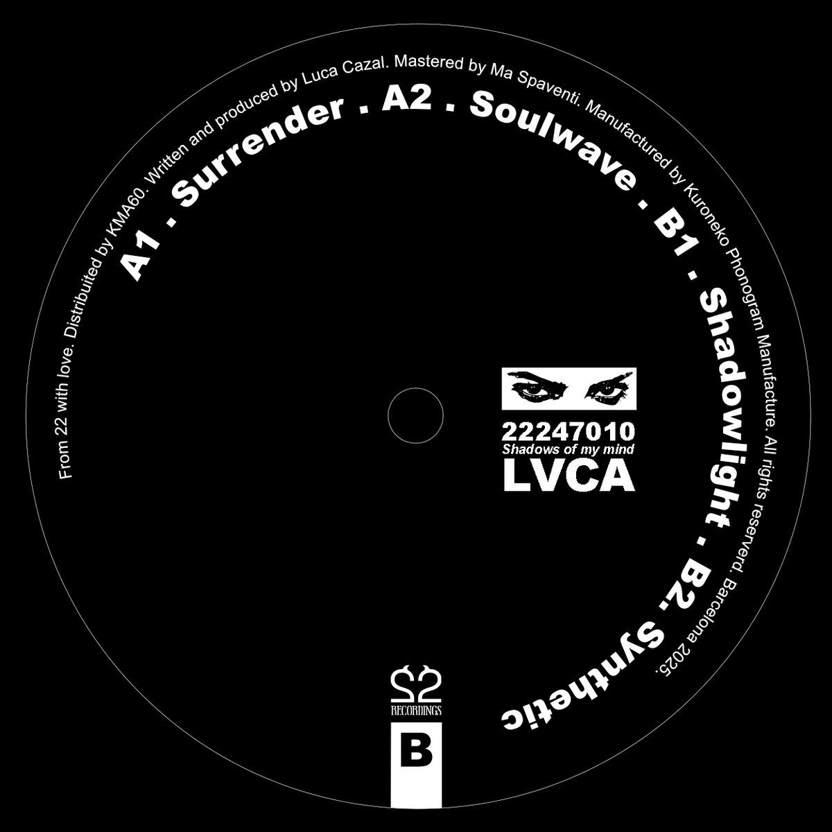 LVCA - Shadows Of My Mind | 22Recordings (22247010) - 2 LVCA - Shadows Of My Mind | 22Recordings (22247010) - 2