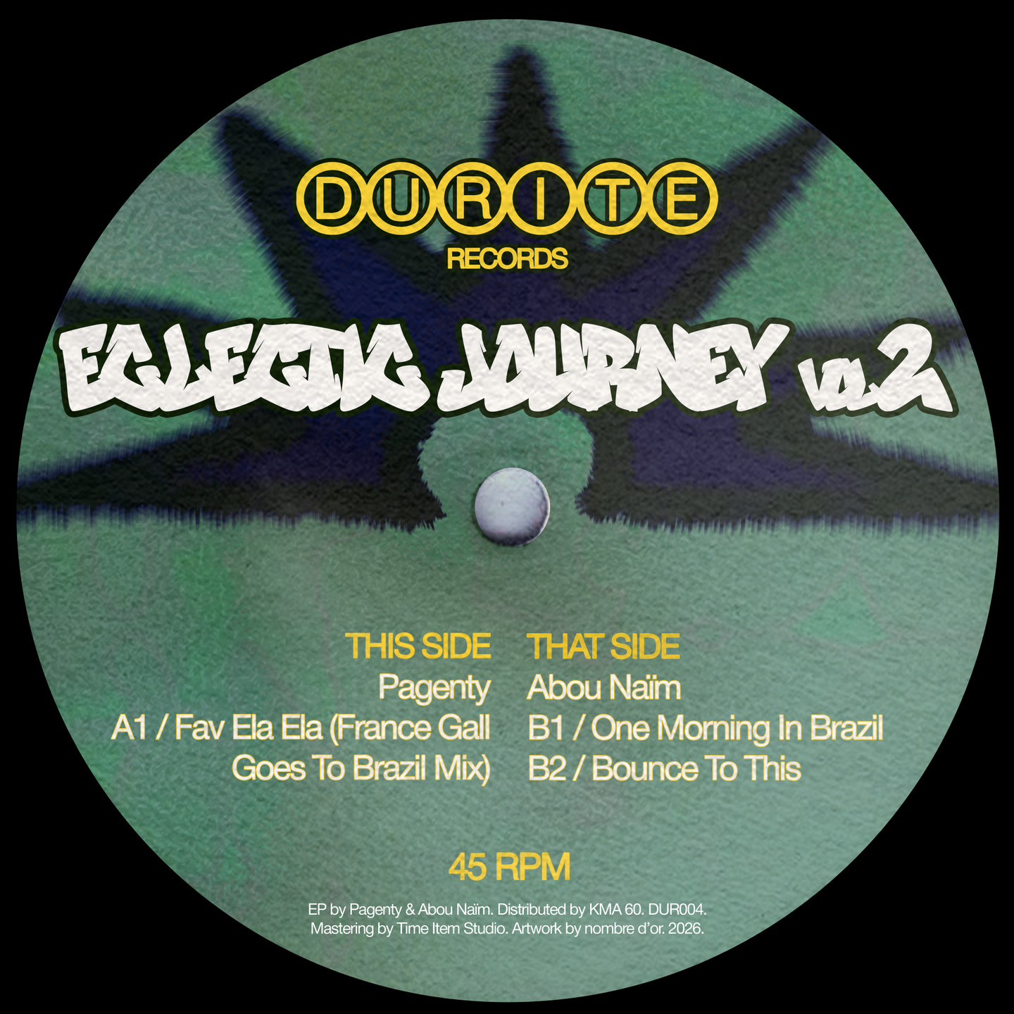 Pagenty & Abou Naïm - Eclectic Journey Vol.2 | Durite Records (DUR004) Pagenty & Abou Naïm - Eclectic Journey Vol.2 | Durite Records (DUR004)