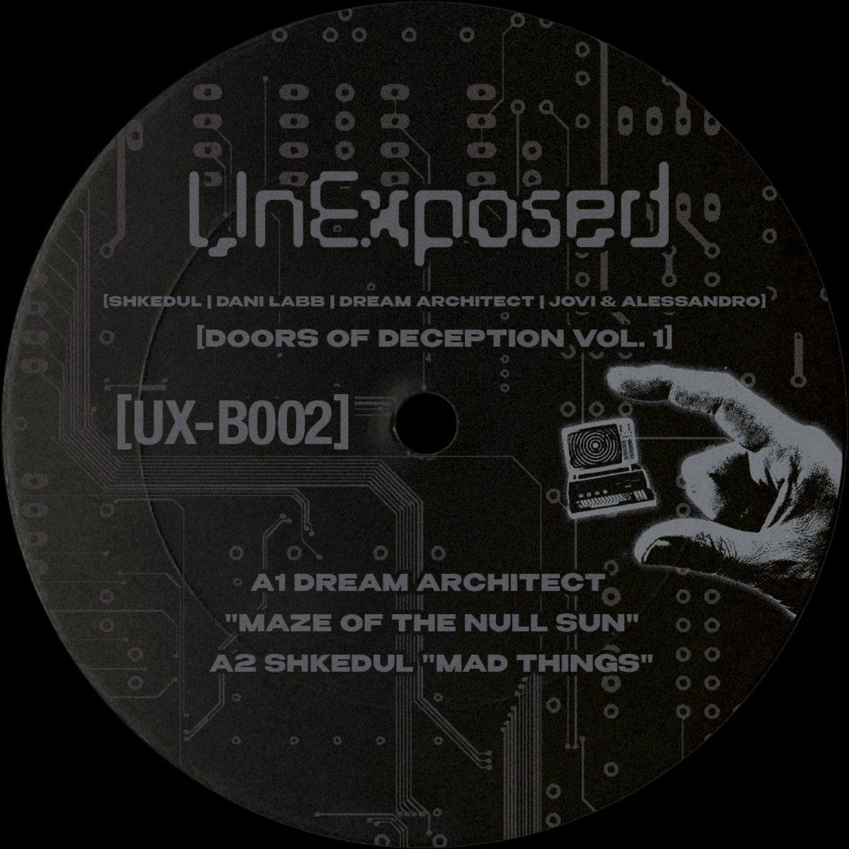 Shkedul  &  Dream Architect  &  Dani Labb  &  Jovi & Alessandro - Doors Of Deception | UnExposed Records (UX-B002)