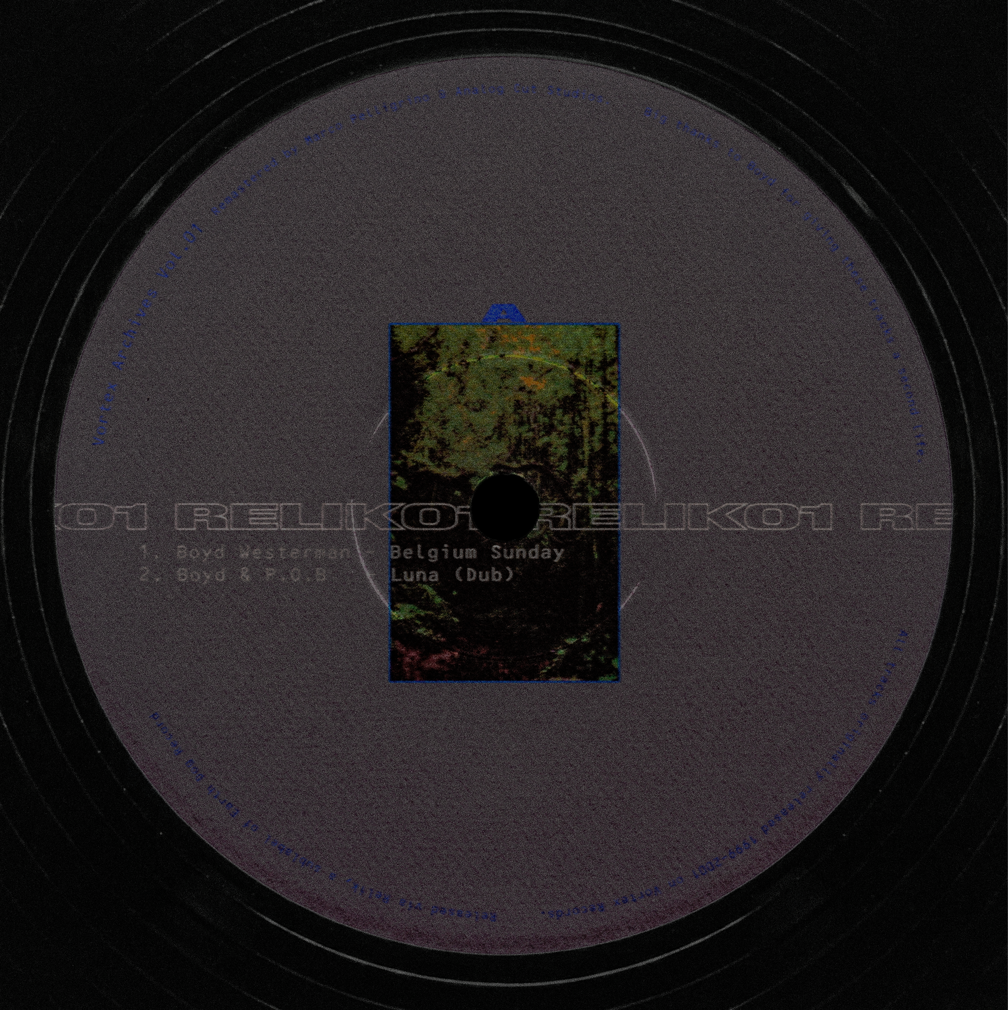 Boyd Westerman  &  Filter Fuks  &  P.O.B. - Vortex Archives | Relik (RELIK01)