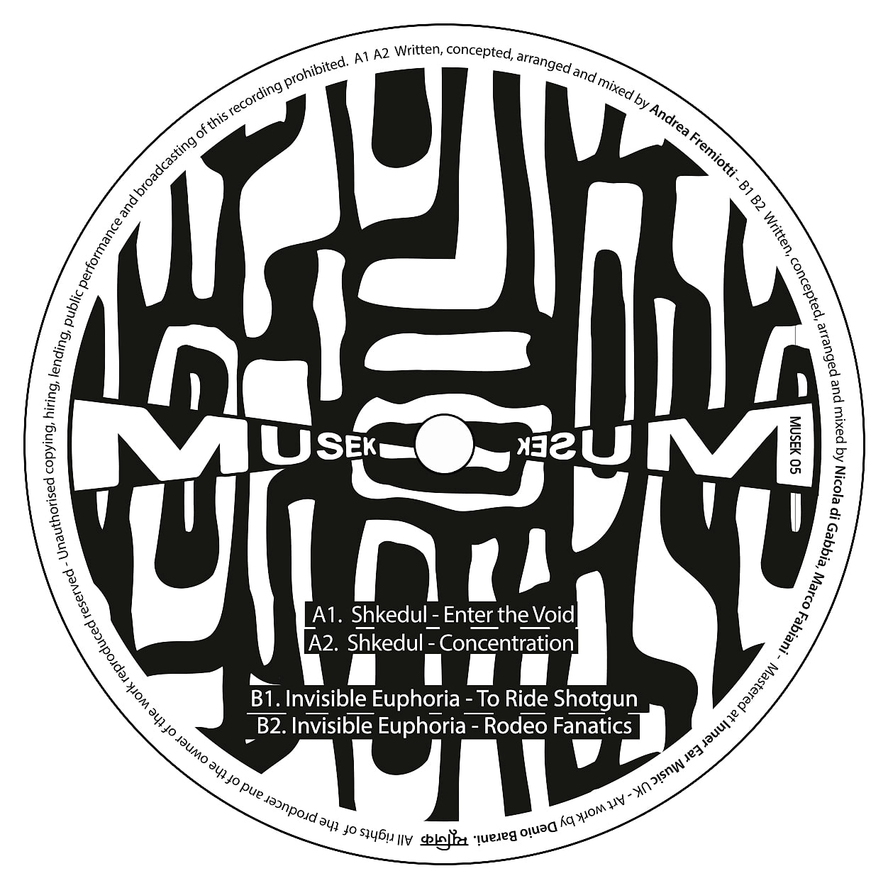 Shkedul  &  Invisible Euphoria - MUSEK 05 | Musek (MSK05)