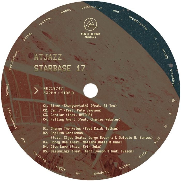 Atjazz - Starbase 17 | Atjazz Record Company (ARC1974V) - 6