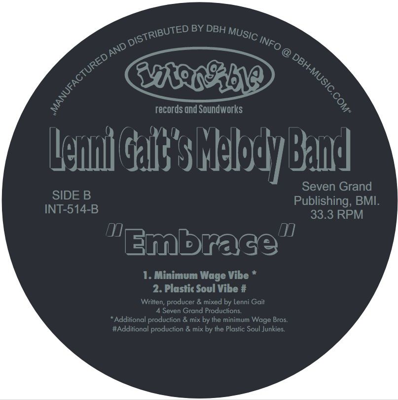 Lenni Gait's Melody Band - Embrace | Intangible Records & Soundworks (INT-514)