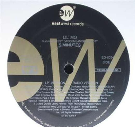 Lil' Mo - 5 Minutes | EastWest Records America (ED-6094) Lil' Mo - 5 Minutes | EastWest Records America (ED-6094)
