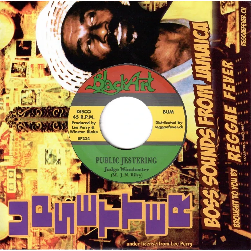 Judge Winchester - Public Jestering / Darkness On The City | Black Art (RF234) - main