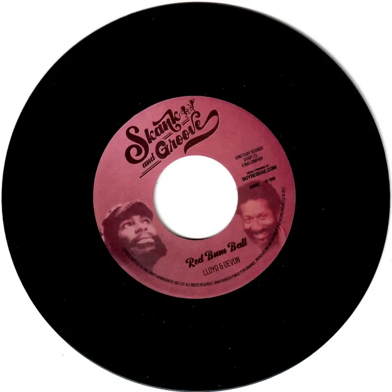 Derrick Morgan / Lloyd & Devon - Conquering Ruler / Red Bum Ball | Skank & Groove (SAG002) - 4 Derrick Morgan / Lloyd & Devon - Conquering Ruler / Red Bum Ball | Skank & Groove (SAG002) - 4