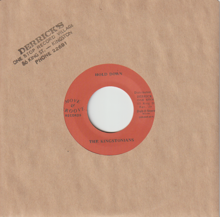 The Kingstonians / Barry York - Hold Down / Who Will She Be | Move & Groove (DSR-DH7-42)