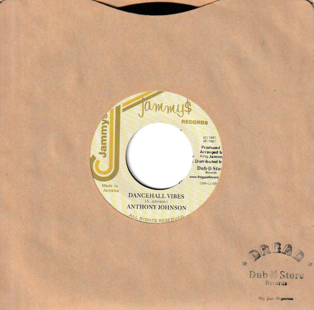 Junior Murvin / Anthony Johnson - Jack Slick / Dancehall Vibes | Jammy's Records (DSR-LJ-009) - 2