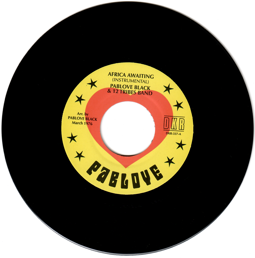 Pablove Black & 12 Tribes Band - Africa Waiting (Instrumental) / Sons Of The Most High (Instrumental) | Pablove (DKR-337) - main