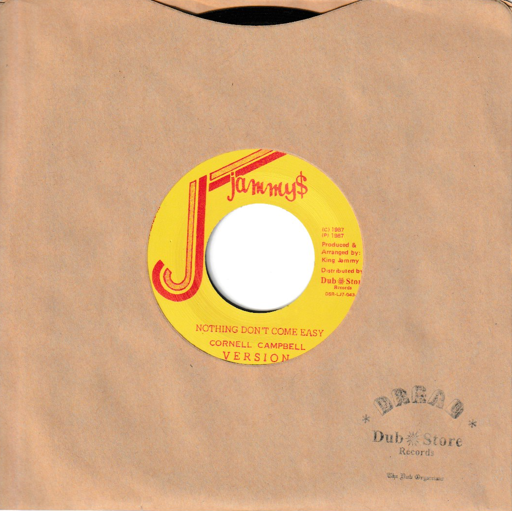 Cornell Campbell - Nothing Don't Come Easy | Jammy's Records (DSR-LJ7-043) - 2