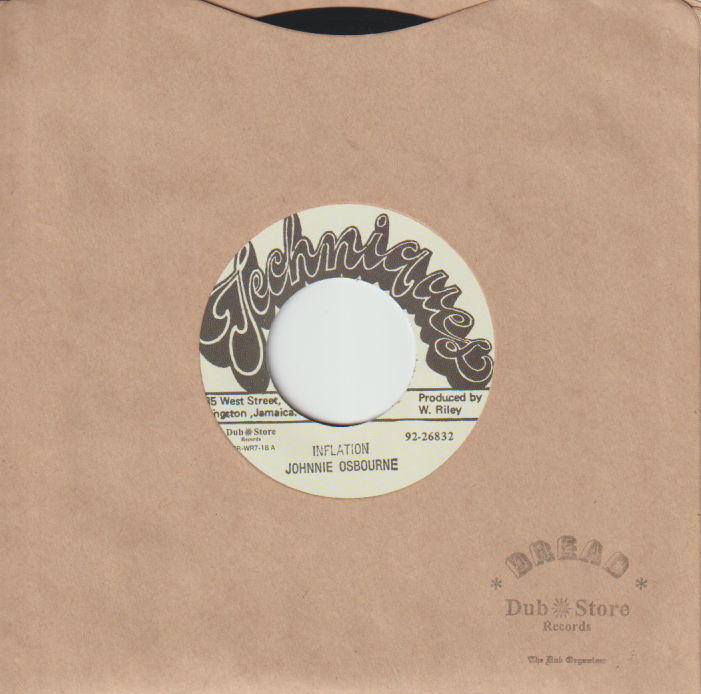 Johnny Osbourne - Inflation | Techniques (DSR-WR7-18)