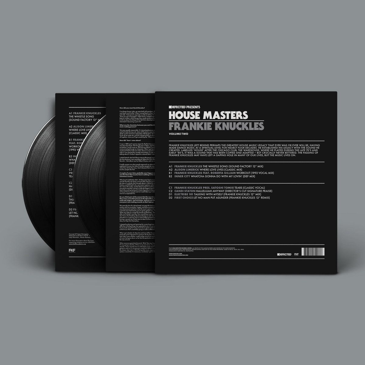 Frankie Knuckles - House Masters (Volume Two) | Defected (HOMAS23LP2) - 2