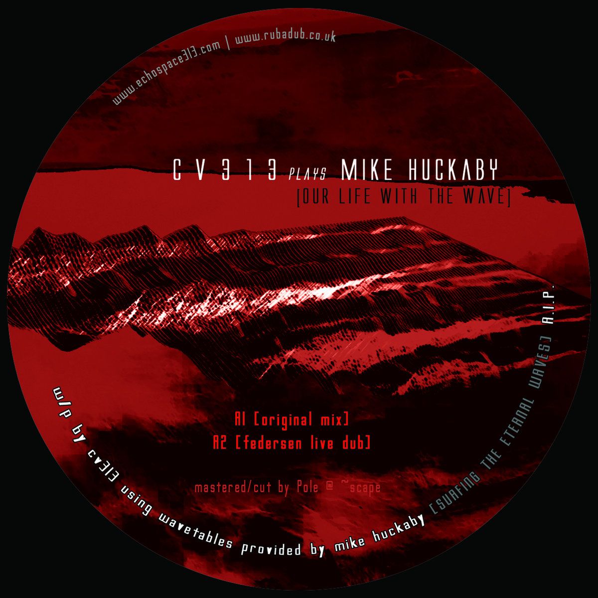 cv313 Plays Mike Huckaby - Our Life With The Wave | echospace [detroit] (ECHOSPACE313-LE-3)