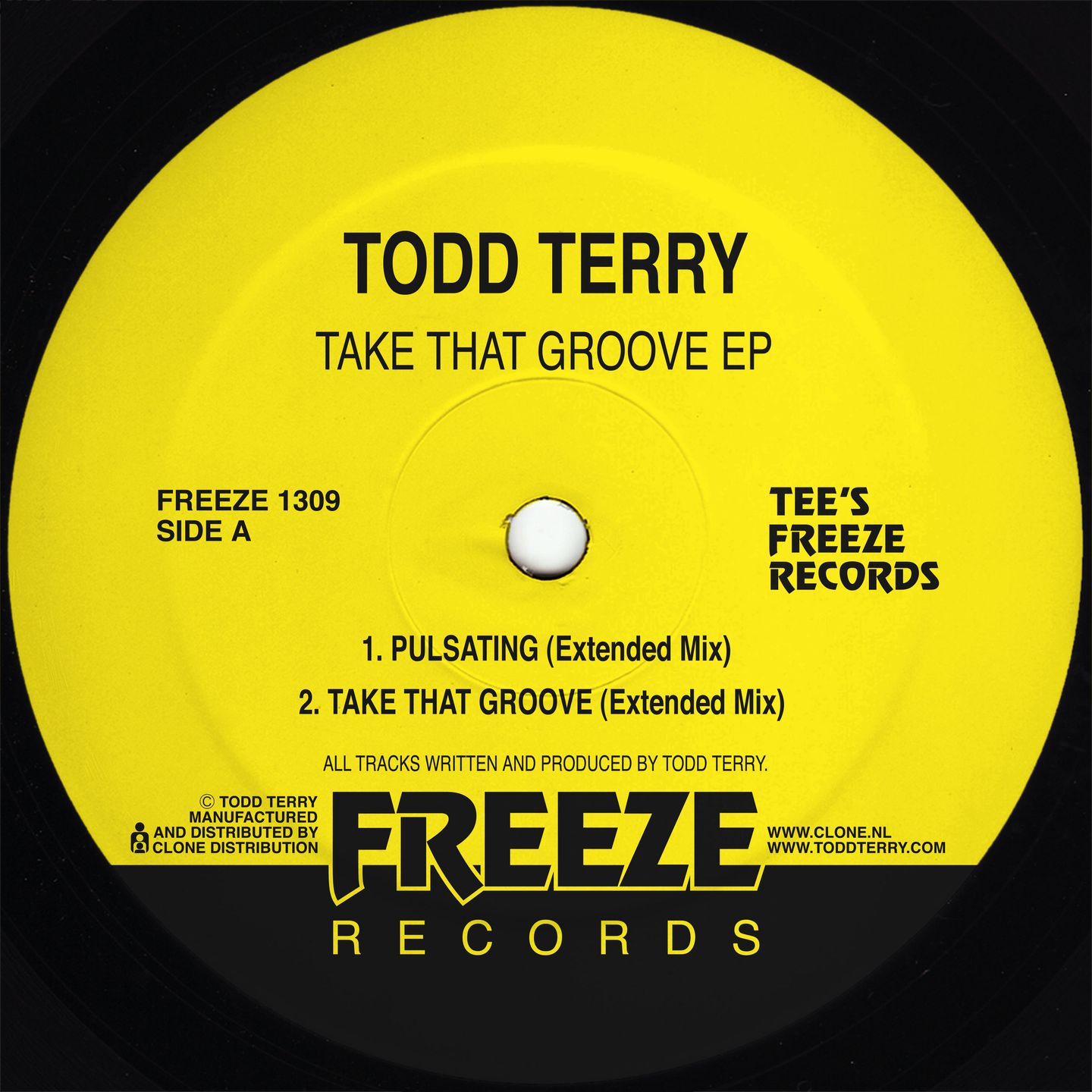 Todd Terry - Take That Groove EP | Freeze Records (FREEZE 1309) - main