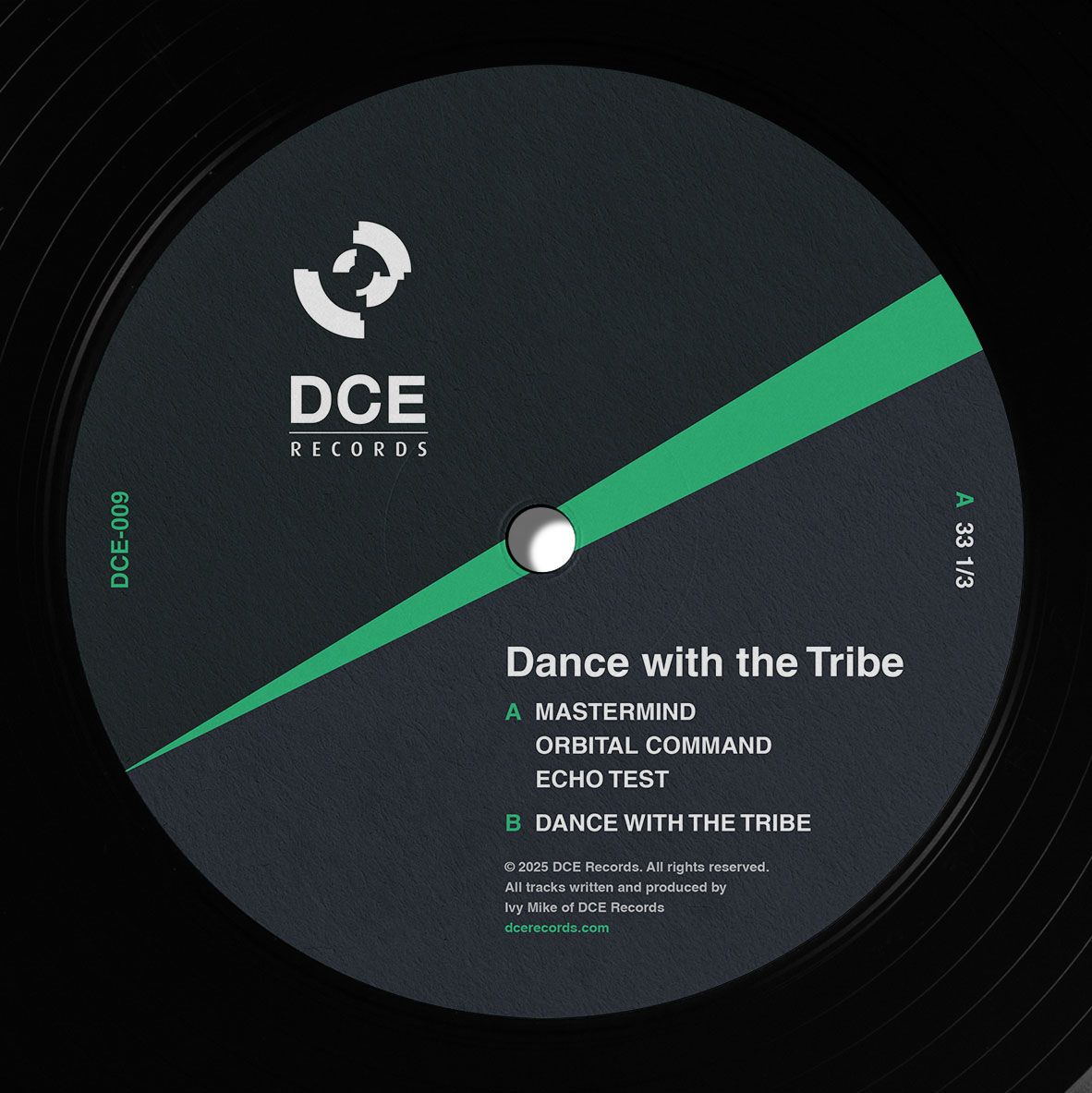 DCE - Dance With The Tribe | DCE Records (DCE 009) DCE - Dance With The Tribe | DCE Records (DCE 009)