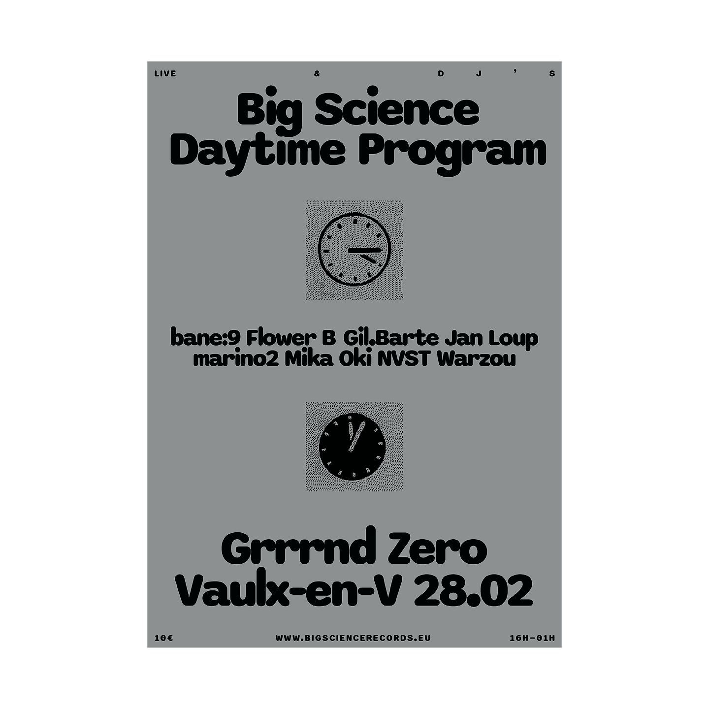 Big Science - Big Science Daytime Program
