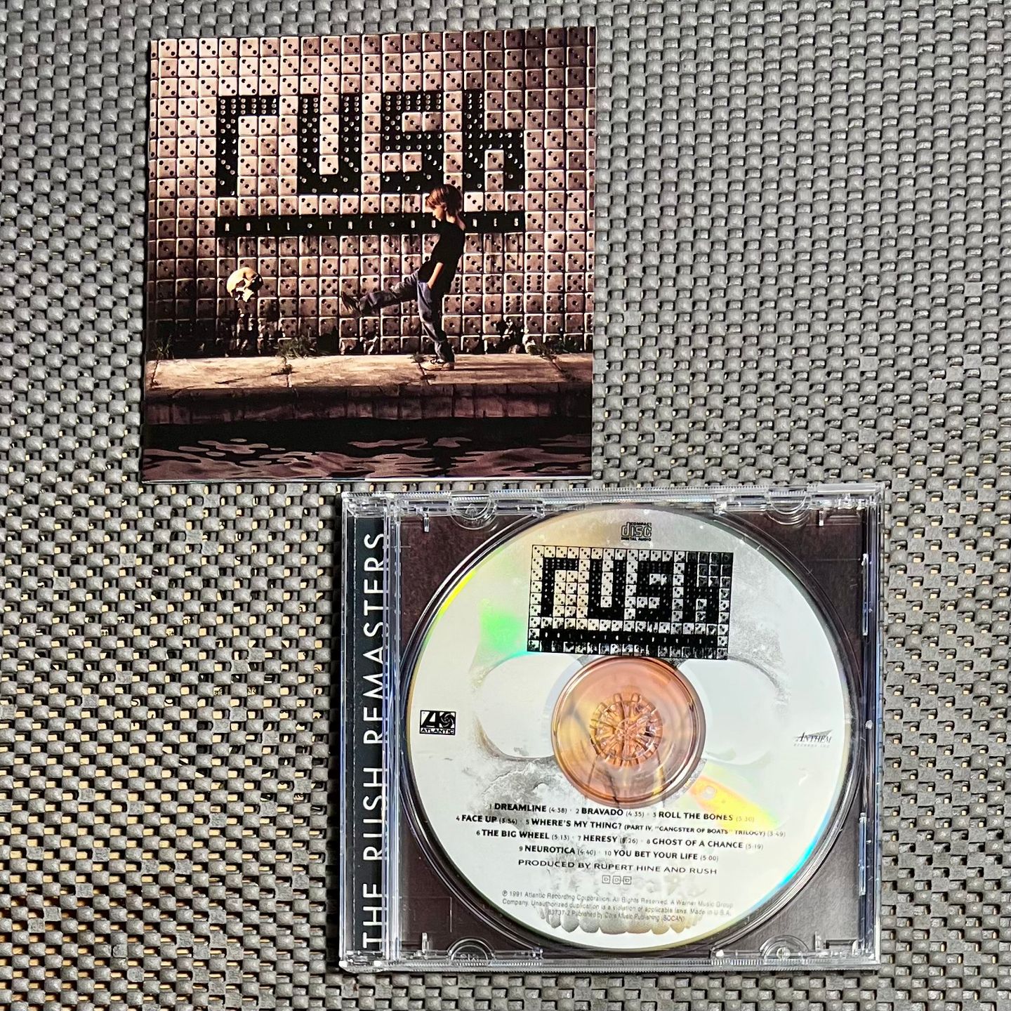 Rush - Roll The Bones [ CD - Remaster US 2004 - Atlantic 83737-2 - Mint] Prog Rock | Atlantic (83737-2) - 3