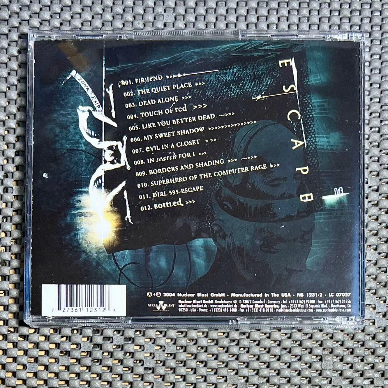 In Flames - Soundtrack To Your Escape [CD - 1st US Ed HDCD 2004 - Nuclear Blast NB 1231-2 - EX/NM] Melodic Death Metal | Nuclear Blast (NB 1231-2) - 3