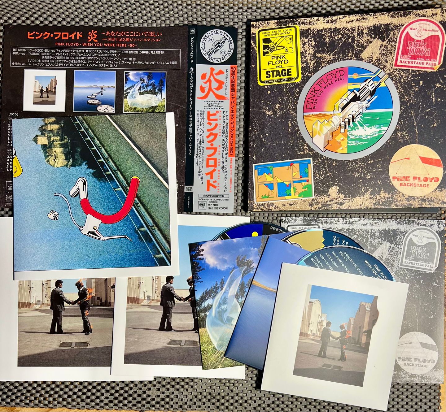 Pink Floyd - Wish You Were Here [2xCD + Blu-ray - Remastered - 50th Anniversary Japan Edition - Columbia – 2025 - SICP 6754~6 - Mint & Sealed] Prog Rock | Columbia (SICP 6754~6) - 5